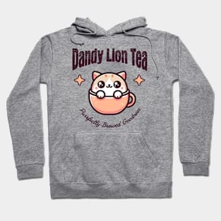 Dandy Lion Tea Purrfectly Brewed Goodness Hoodie